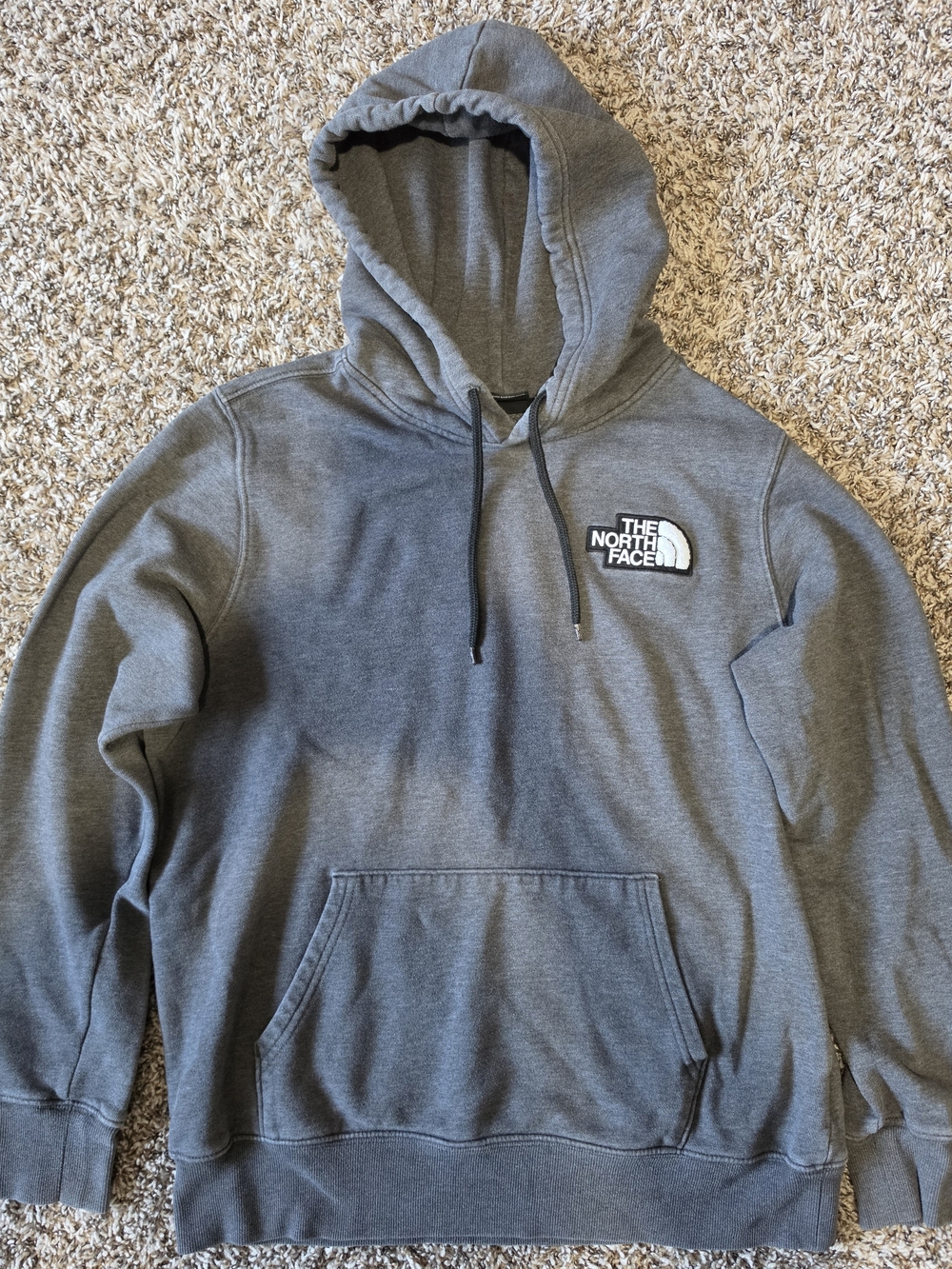 The North Face Men's Heather Gray Pullover Hoodie